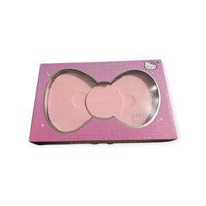 NIB Pink Hello Kitty Bow LED Compact Mirror with Rechargeable battery, 3 temp